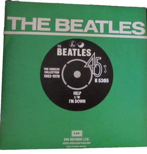 The beatles help 45t uk - ,