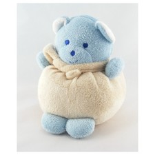 Doudou ours  boule beige écru Musti MUSTELA - 11305