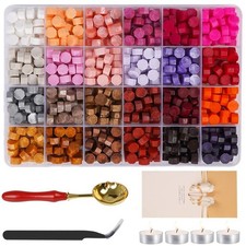 24 Couleurs Perles de Cire à