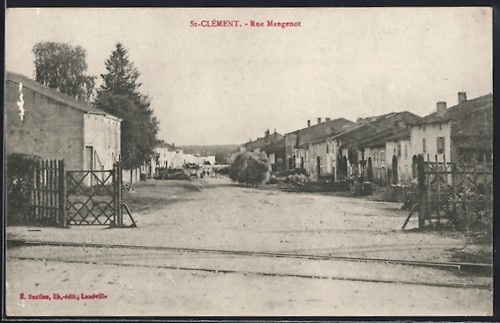 Cpa clément rue - cpa, st-clément,