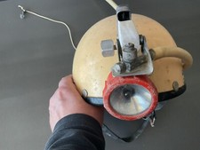 Casque PETZL Spéléologie Éclairage Carbure