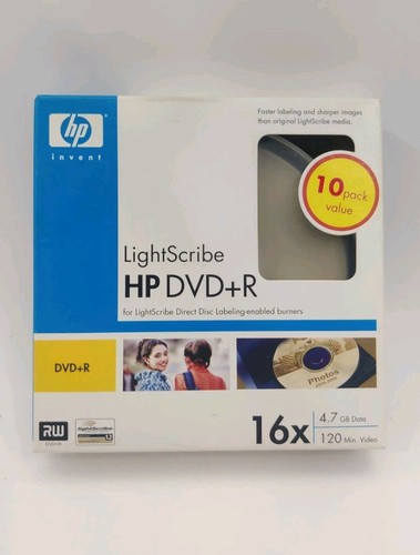 Pack lightscribe dvd - 10-pack,