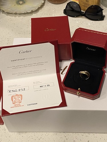 Cartier trinity ring - ,