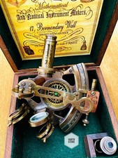 ANCIEN SEXTANT EN LAITON