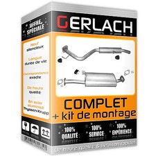 Pour Opel Frontera B 2.2 DTI 4x4 3-portes SWB des 98 echappement silencieux 806