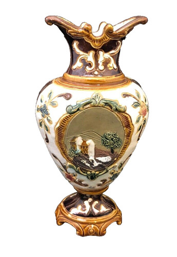Vase ancien faïence de - ancien,