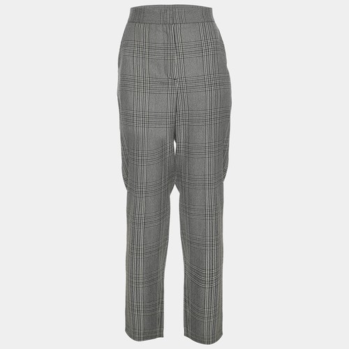 Maje grey checked gabbardine - maje,