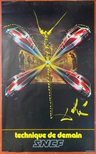 Affiche SNCF TECHNIQUE DE
