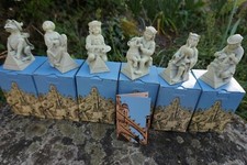 LB07  SIX FIGURINE GARGOUILLE DRAGON GOTHIQUE CATHEDRALE SAINT  JEAN J. BOSCH