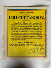 CHARLIE HEBDO - COLUCHE - [