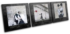Urban grunge banksy street - ,