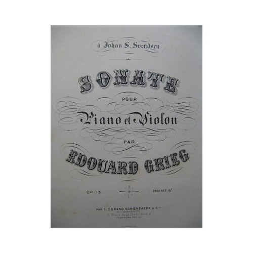 Grieg edvard sonate - grieg, 13