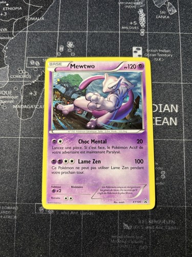 Carte pokémon mewtwo xy100 - carte,