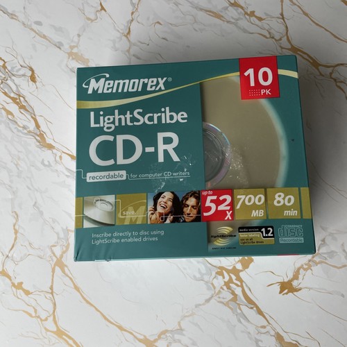 Memorex lightscribe 52x - memorex,