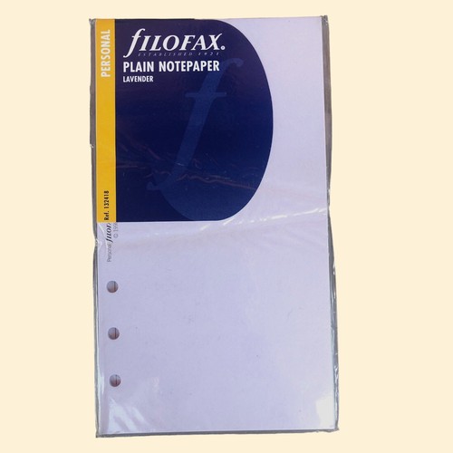 Filofax recharge personal - filofax,