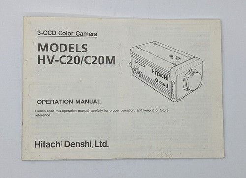 Hitachi ccd couleur - couleur, camera