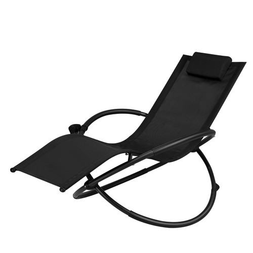 Chaise longue bascule - À,