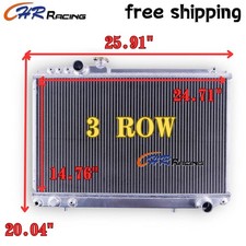 FOR 3ROW Aluminum Radiator