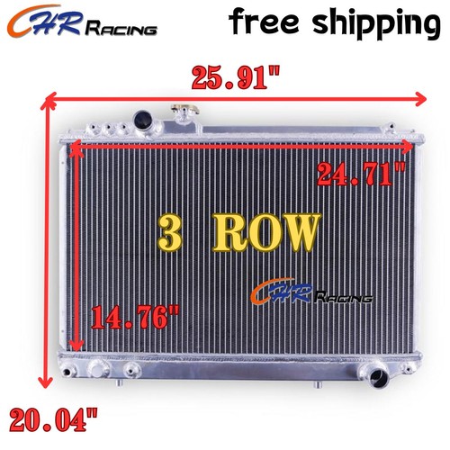 For 3row aluminum radiator - for,