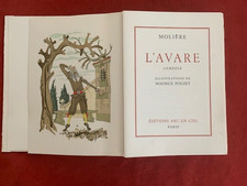 MOLIERE - L'AVARE - ILLUSTRATIONS MAURICE POUZET - 1954