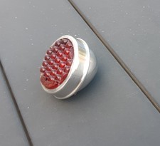 Ancien catadioptre AGR TPC 7 - vélo vintage - diamètre 41 mm largeur 29.5 mm