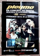 poster affiche magazine rock