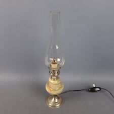 Antique Lampe de Table Argent