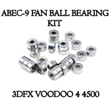 *Retro Gaming* Kit 1X ABEC-9 FAN Ball Bearing for 3DFX Voodoo 4 4500 (NEW)