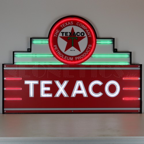 Texaco sign flex - flex, neon
