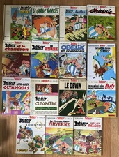 Lot 15 Vintage ASTERIX Comics