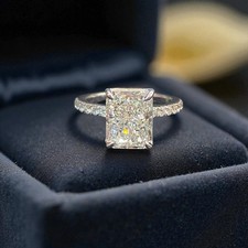 Bague solitaire diamant F/VS1