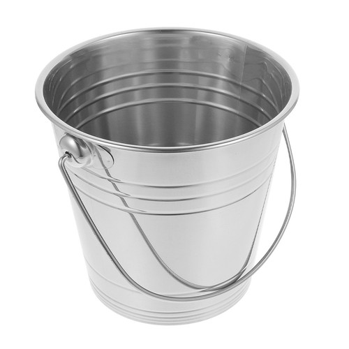 Seau acier inoxydable à - seau, en