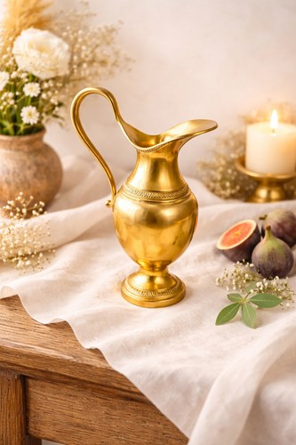 Superbe vase soliflore laiton - superbe,