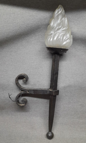 Ancienne grande applique - grande,