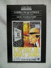 SUPER CARTE FICHE CINEMA  L'OPERA DE QUAT' SOUS Albert Préjean Odette Florelle 