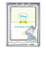 Cadre Walt Disney Agréé Cm.13x18 Donald Dalle Argent 925% 5978-5898