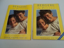CATALOGUE Modèles  + explications Bergère de France Printemps été 94
