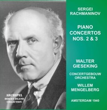 WILLEM MENGELBERG RACHMANINOV