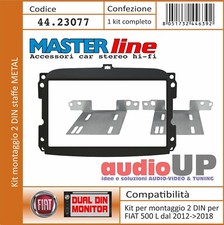 Stéréo Visage 2 din Fiat 500