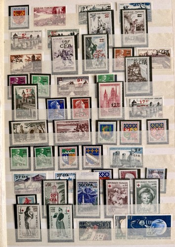 Timbres monde entier - du,