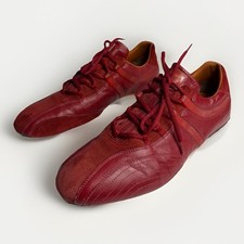 Baskets course cuir - de, en