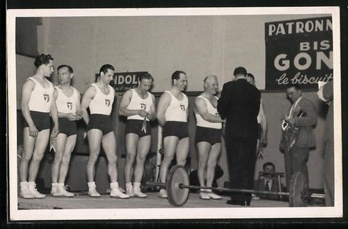 Carte postale athlètes - , de