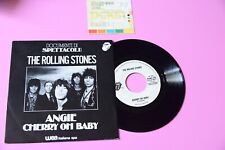 Rolling Stones 7" Angie Italie