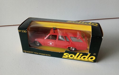 Solido ancien 23d peugeot 504 - ancien, #23d