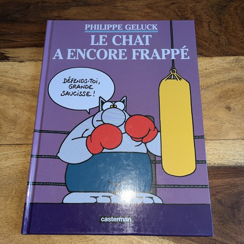 Chat encore frappé - bd, le