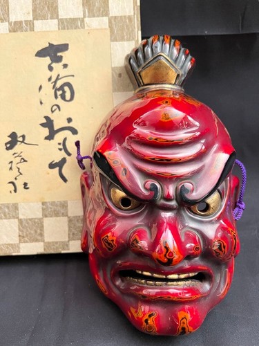 Masque japonais nio mural