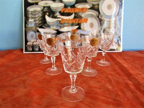 Verres liqueur en cristal - verres, à