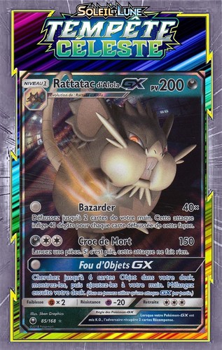 Rattatac alola - gx,