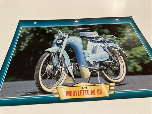 Mobylette av88 1959 - mobylette, av