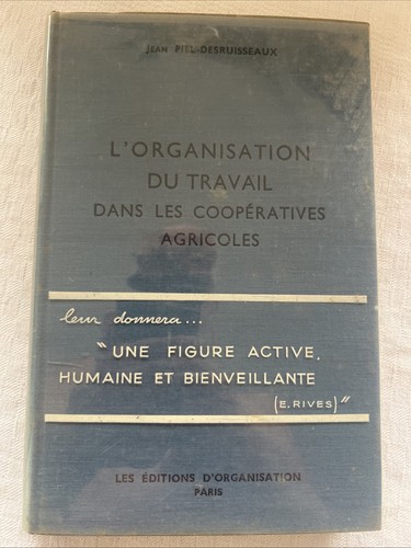 Organisation travail - l’organisation, du